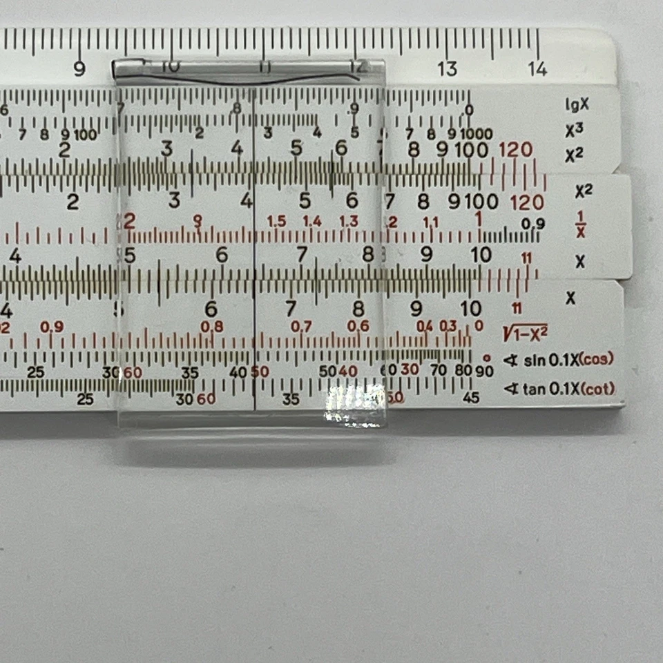 Faber Castell Rechenstab 67/54 B Mit Etui Und Anleitung Top - Bild 3 von 4