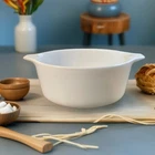 Vintage 1.5 Pt PYREX Milk Glass Oven Casserole #472
