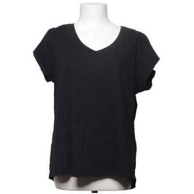 Basic Collection, T-shirt, Größe: XL, Schwarz, Bio-Baumwolle, Einfarbig #ZAy