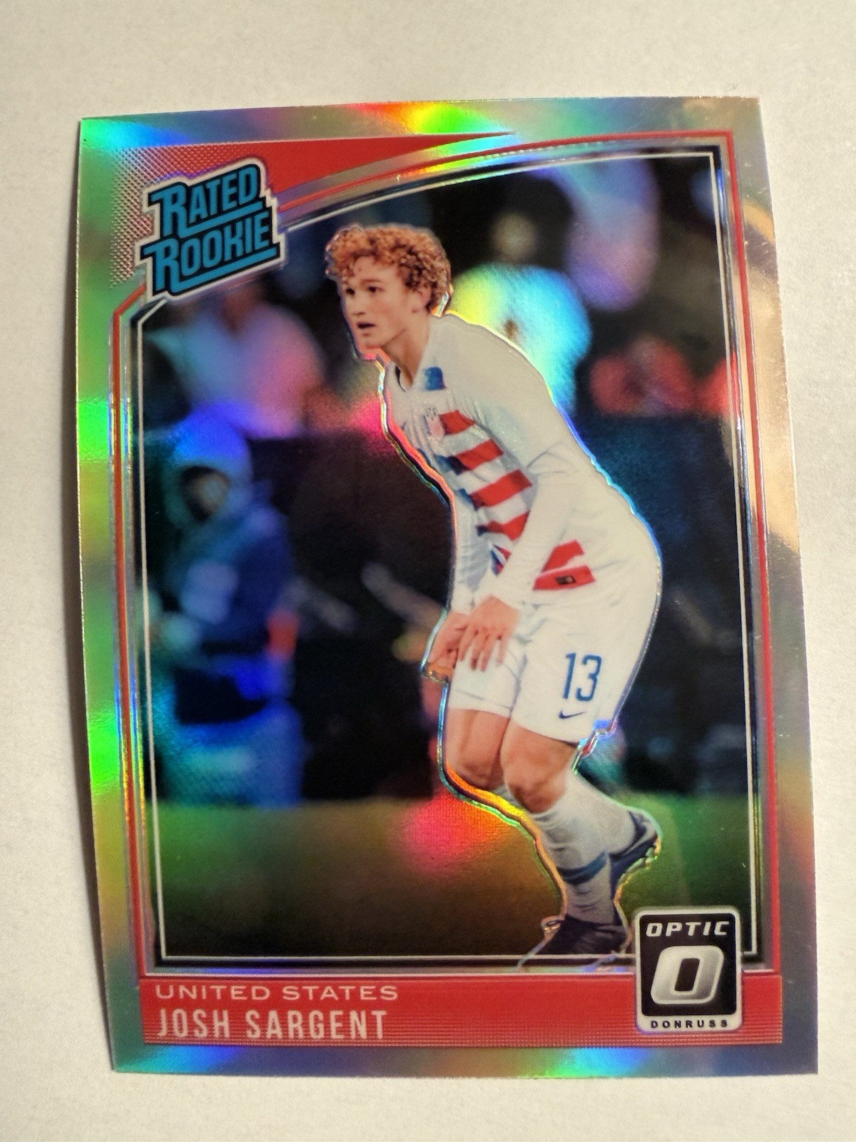 2018-19 Donruss Soccer 200 Josh Sargent RC - Optic - USA