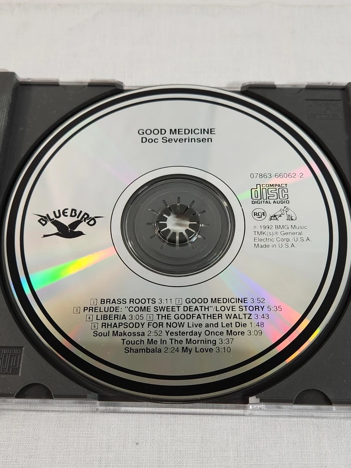 Doc Severinsen - Good Medicine - Don Sebesky (CD Bluebird) Jazz Disc NEAR MINT Foto 3 de 4