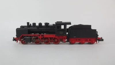 Fleischmann piccolo 7141 Schlepptenderlok BR 24 047 DRG Neuwertig & OVP CH23948 - Bild 1 von 4