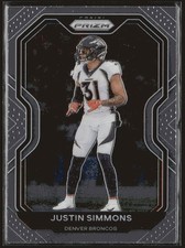 2020 Panini Prizm #118 Justin Simmons