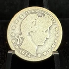 1914-S Barber Silver 25C Quarter Coin
