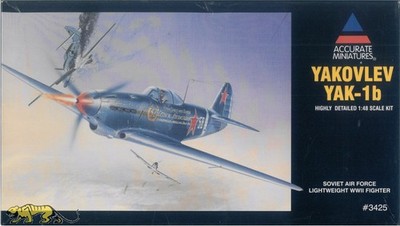 Accurate Miniatures 3425 Yakolev YAK-1b - Rarität - 1:48