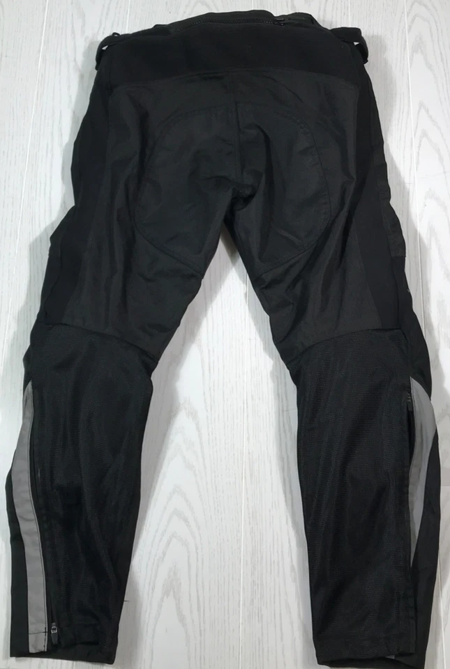 CorTech Motorcycle Pants Men L Black Apex Airpant Padded Protection 30" Inseam - Image 2 of 4