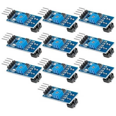 10pcs TCRT5000 Infrared Reflection Sensor Modules for Automation Projects