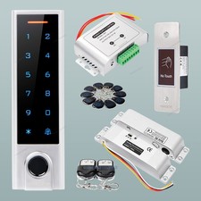 HOMSECUR APP WIFI Password Access Control Set Surface Mount Drop Bolt Lock