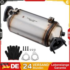 Dieselpartikelfilter Euro 4 Cordierit für Audi A6 C6 2.0 TDI Vorne Edelstahl