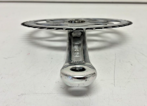 Lasco CF-22 170mm silber Aluminium Kurbelgarnitur integriert 44 Zähne Stahl Kettenblatt - Bild 6 von 6