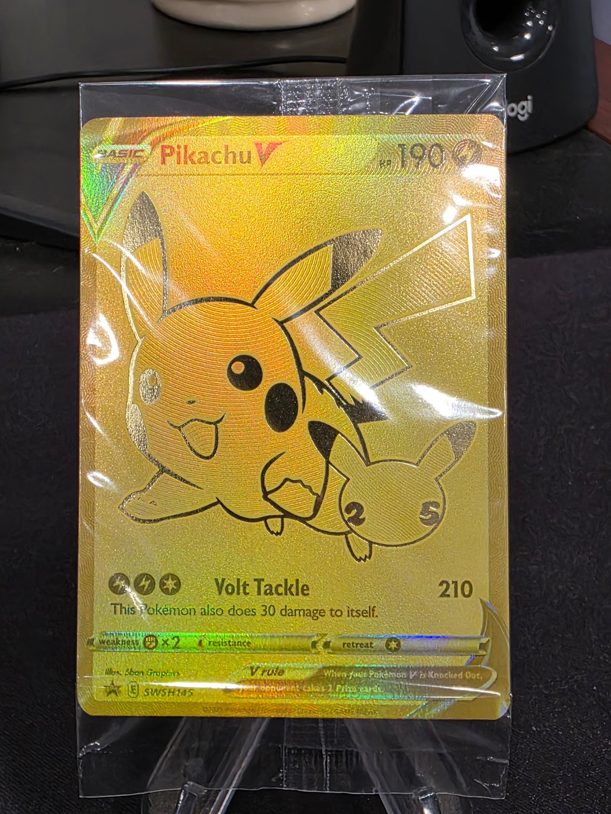 Pikachu V SWSH145 SWSH: Sword & Shield Promo Cards Holo - SEALED