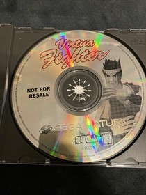 1995 Virtua Fighter Sega Saturn video game not for resale w/ manual & case