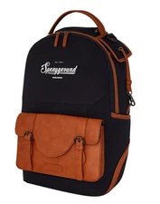 Sprayground IVY Leage Classic Backpack🔥New Black Bookbag Large School Bag