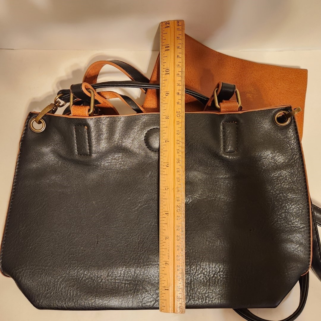 Porte-monnaie/Clutch BASS - Cuir Grainé Noir - Neuf Avec étiquettes