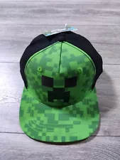 Minecraft Hat Kids One Size Fits Most Snapback Hat Logo Youth Boys