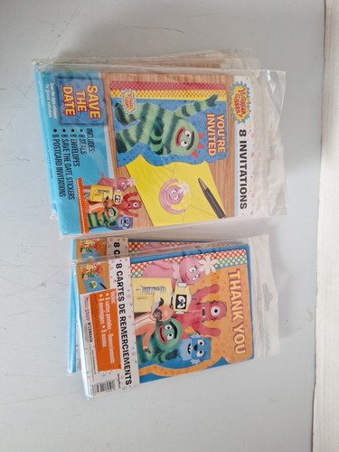 Yo Gabba Gabba Birthday Party Favors Supplies 63 Packages New Old Stock Various - Picture 13 of 21