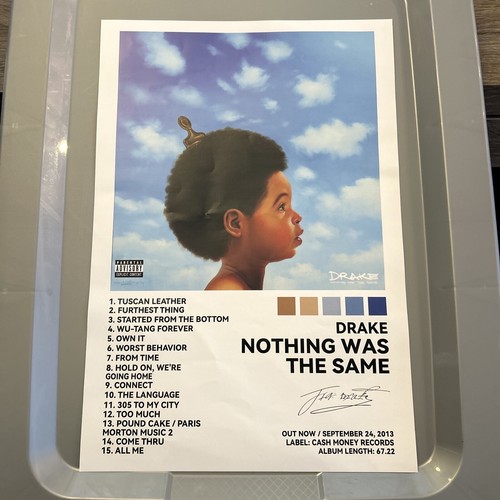 Drake Signed (Not Real Sig) Limited Posters Cover Poster Prints 11 1/2 X 17 (8) - Picture 6 of 8