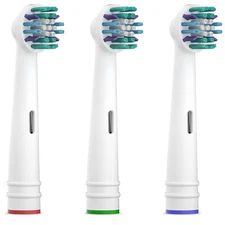 Equate easyflex flossing replacement toothbrush heads, 3 count..