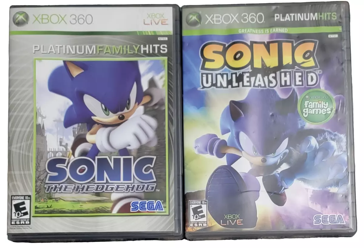 Xbox Sonic the Hedgehog Games