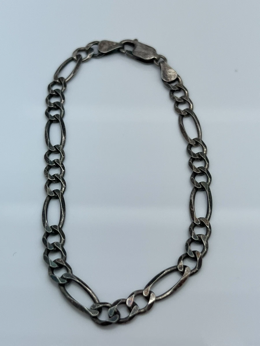 Milor Italy 925 Sterling Silver Links Bracelets 8 inches Long 6.6