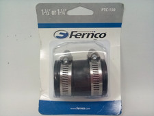 Fernco 1-1/2 in. or 1-1/4 in. Flexible Tubular Pvc Drain Pipe Connector Ptc-150