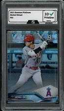 2021 Bowman Platinum #93 Shohei Ohtani GRADED 10 GEM Mint Angels