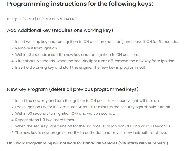 2 NEW GM Transponder Replacement Chip Key Blank PK3  690552 B97-PT 88891799 LOGO - Image 4 of 4