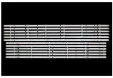 Kit Led Backlight strips For VIZIO D70-D3 SVG700A09_REV07_6WICOP_R/L (D70FHD)