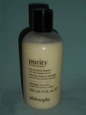 Philosophy Purity Made Simple One Step Facial Cleanser 8 Oz Sealed New Old Stock