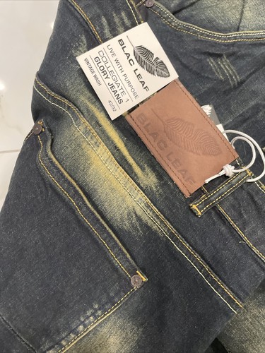 PANTALÓN VAQUERO BLACK LEAF GLORY 32/32!! - Imagen 7 de 7