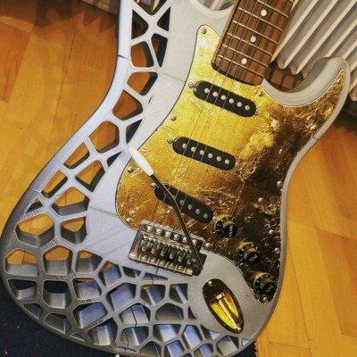 E-Gitarre 3D Vintage Veredelt mit Funktion