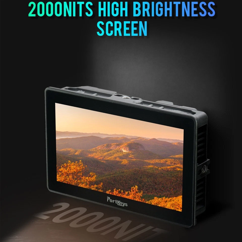 PortKeys BM5 IV 5.5" 4K Touch Camera Monitor for Sony Canon Panasonic ZCAM BMD - Image 2 of 4