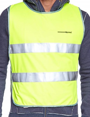 Gonso Signal Weste Sicherheitsweste Warnweste Funktionsweste Gr: M in Citrusgelb