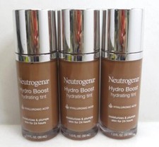 NEUTROGENA HYDRO BOOST HYDRATING TINT CHESTNUT 135 1 OZ - LOT OF 3