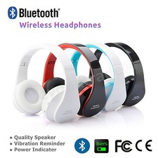 Bluetooth Kopfhörer/Headset Wireless Headpho...