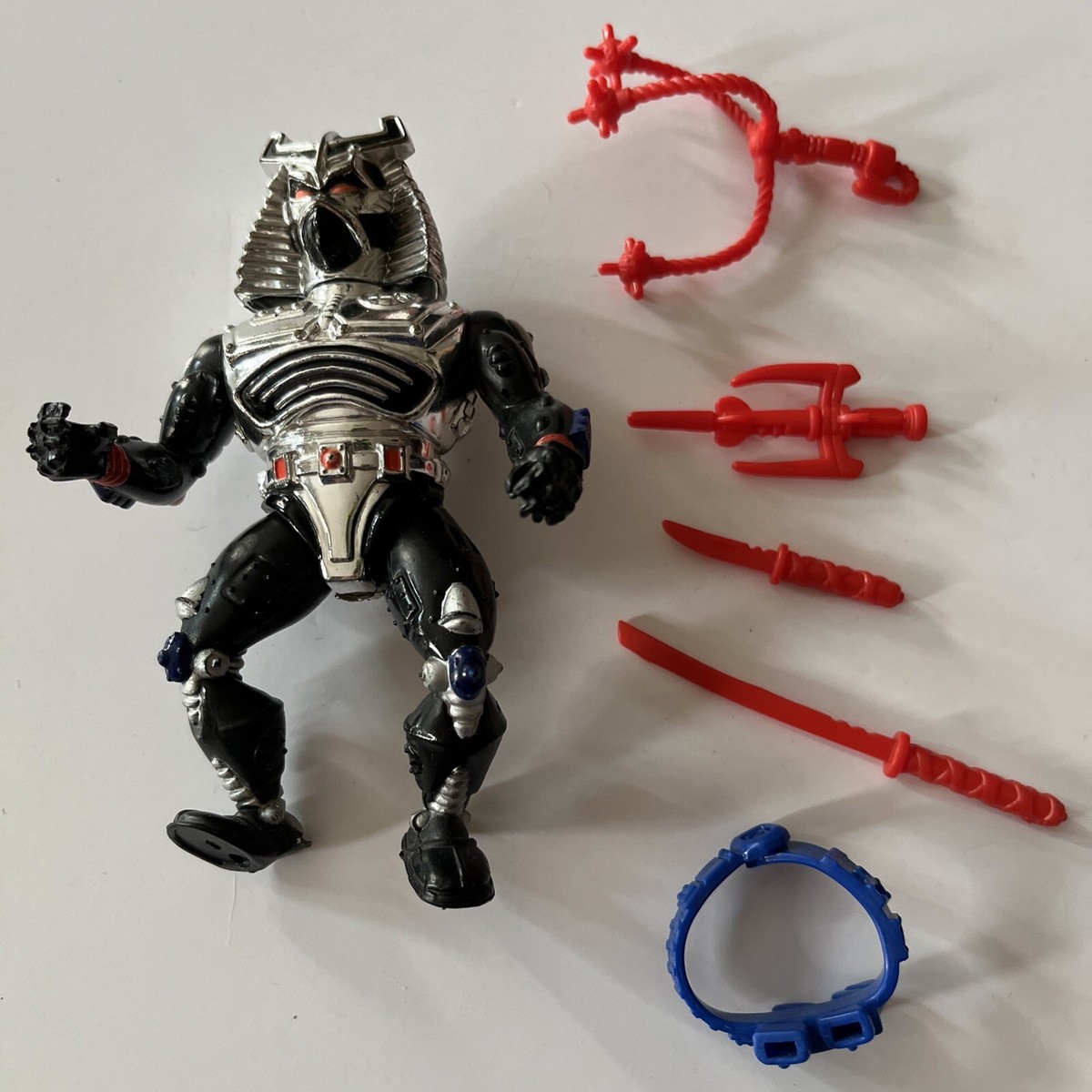 スポーツトイ・アクショントイ gnome nickel 1991 Playmates Teenage Mutant Ninja Turtles CHROME DOME