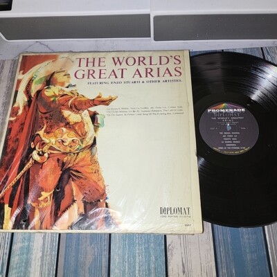 The World's Great Arias Enzo Stuarti Vinyl Record 1960s Opera 33 12'' VRG2