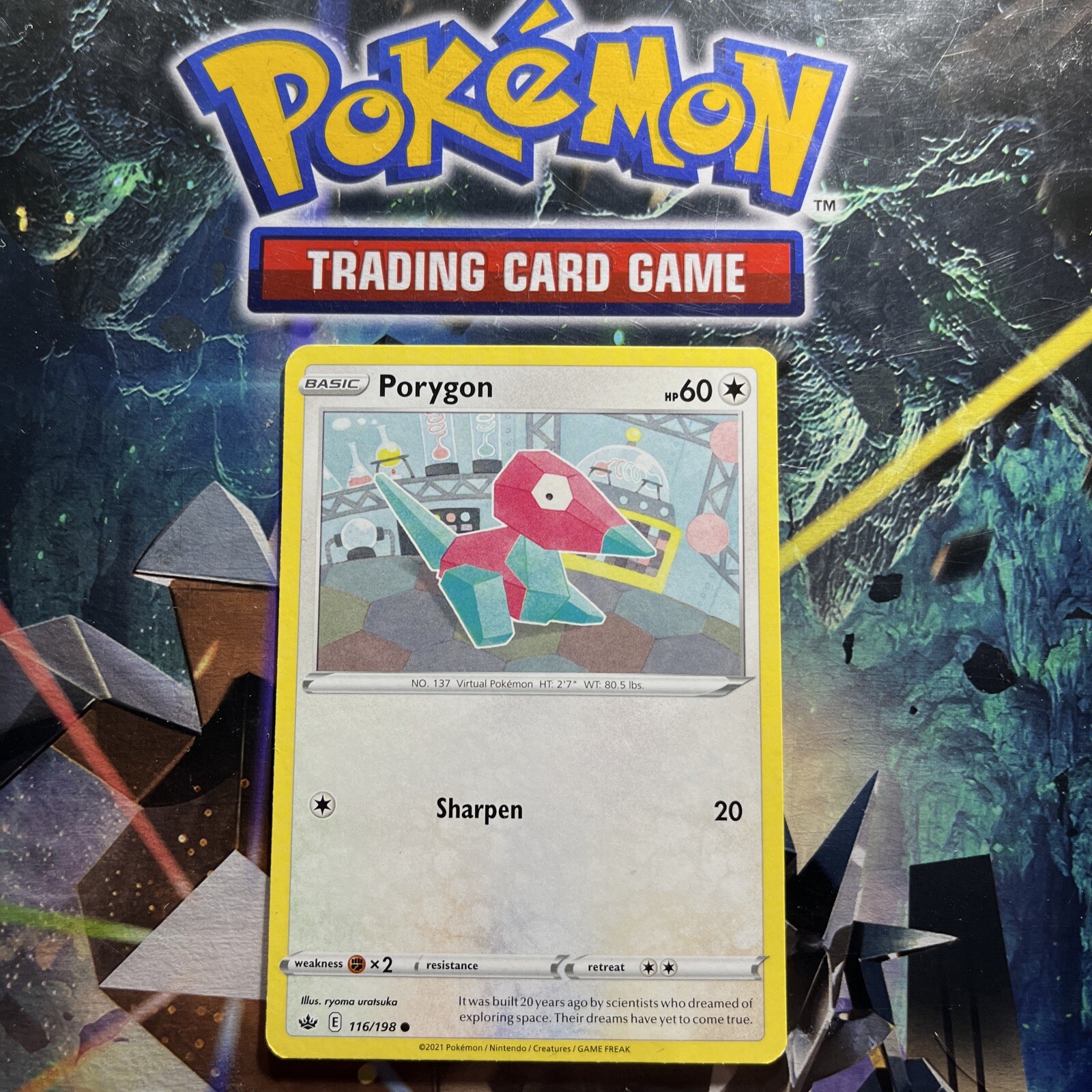 Porygon 116/198 - Chilling Reign - Common - Pokemon Card TCG