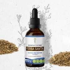 Secrets Of The Tribe Yerba Santa Tincture Alcohol-FREE