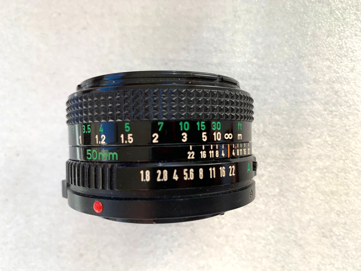 Original Canon Vintage 52mm Lens Cap for AE-1 A-1 New FD f/ 1.8 1.4 50mm Japan