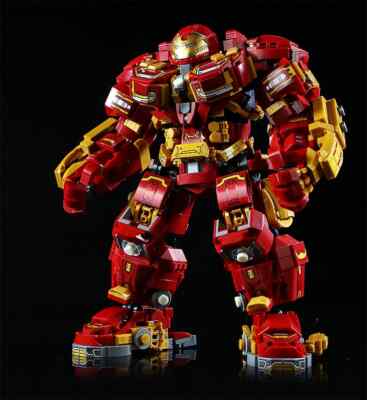 2000+ PCS Marvel Avengers Iron Man Hulk Buster Building Blocks Toy for Kids 2025