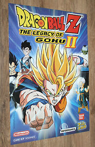 2003 Nintendo Dragon Ball Z The Legacy Of Goku Ii Beyblade Poster 30x42cm Ebay