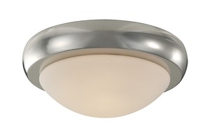 Monte Carlo Ceiling Fan Light Kit Mc220 Pn Large Disk Polished