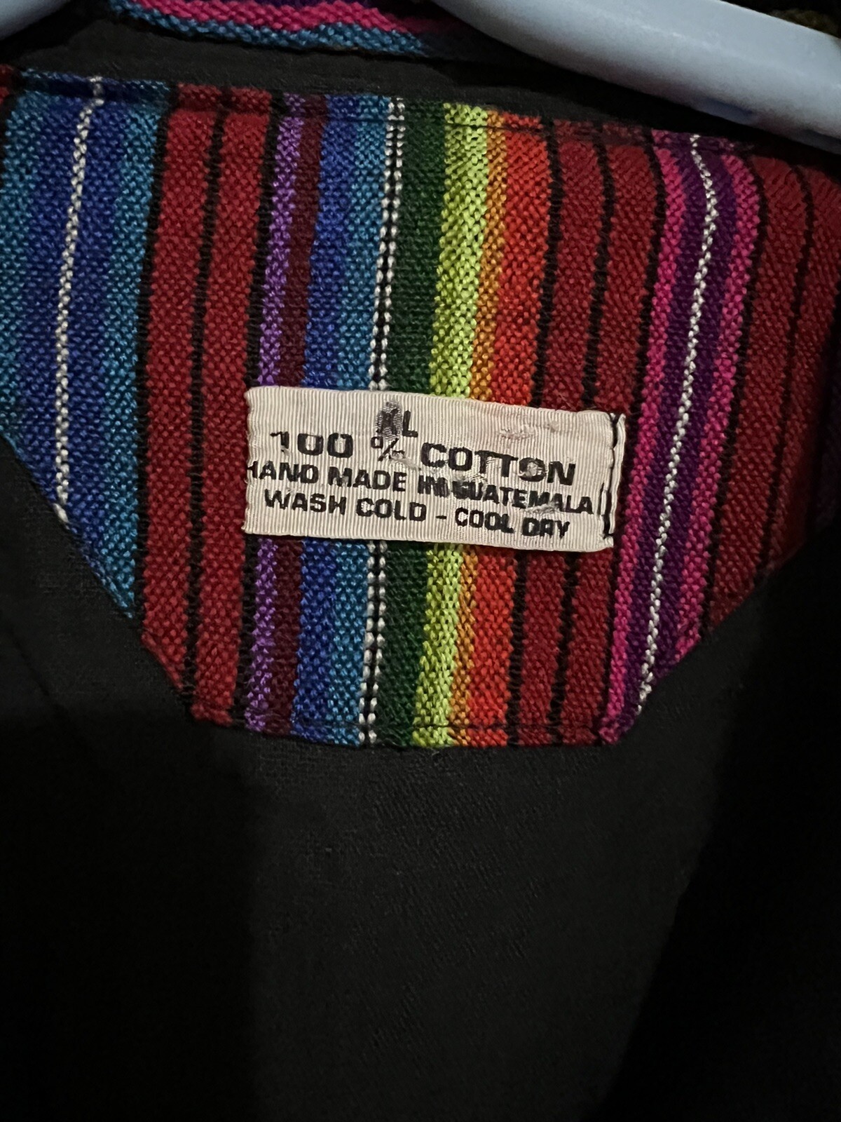 Embroidered Patchwork Guatemalan Bomber Jacket. S… - image 6