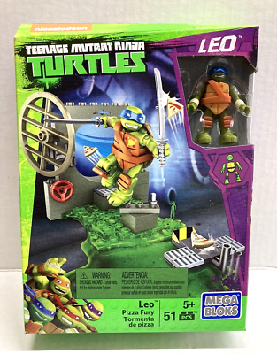 2016 - TEENAGE MUTANT NINJA TURTLES - MEGA BLOCKS - LEO PIZZA FURY