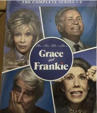 GRACE and FRANKIE Complete Series Seasons 1-6 (DVD,18-Disc Box Set) New *Selaed*
