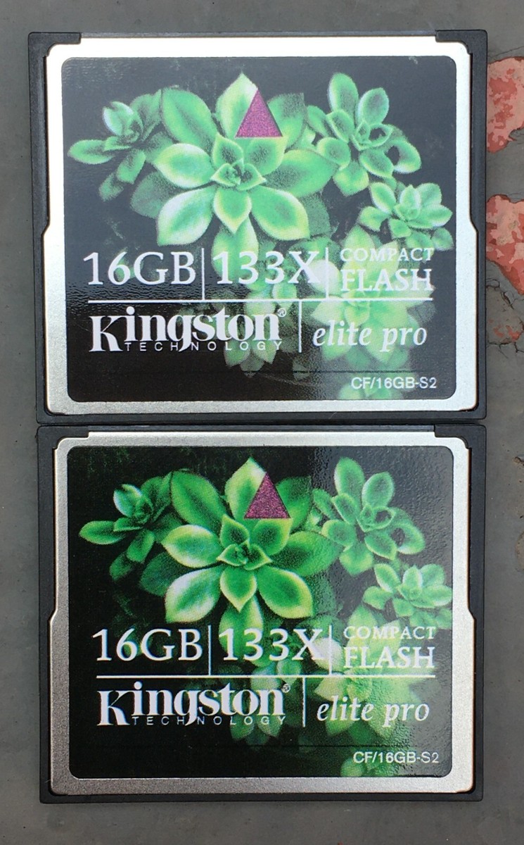 Kingston 4GB CompactFlash Memory Card Elite Pro 133x, 40 OFF