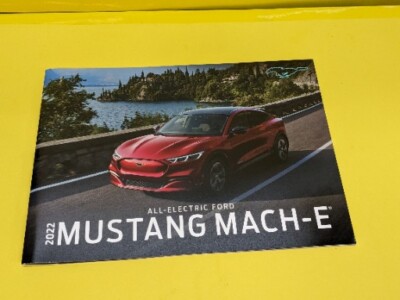 2022 Ford Mustang Mach-E Original Sales Brochure