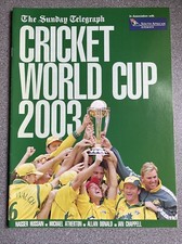 2003 Cricket World Cup 2003 magazine guide Sunday Telegraph