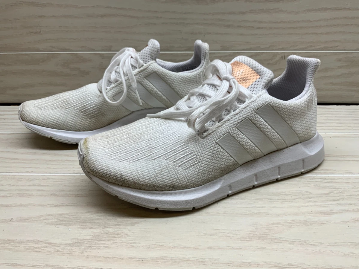 Adidas Swift Run Athletic Shoes Women s Size 8.5 M White MSRP